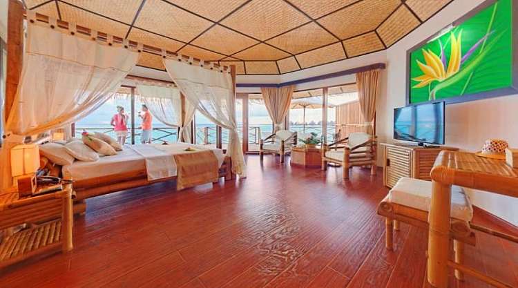 Interno water Bungalow